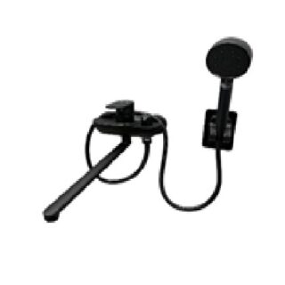 Смеситель для ванной MaxSolutions MS-445-3 однозахватный черный
