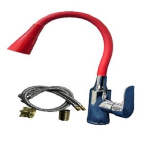 Смеситель для кухни MaxSolutions MS-108-3 красный