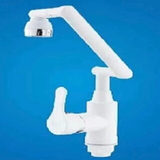Смеситель для раковины MaxSolutions MS-34 пластик белый