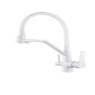 Смеситель для кухни MaxSolutions MS-610-2 белый